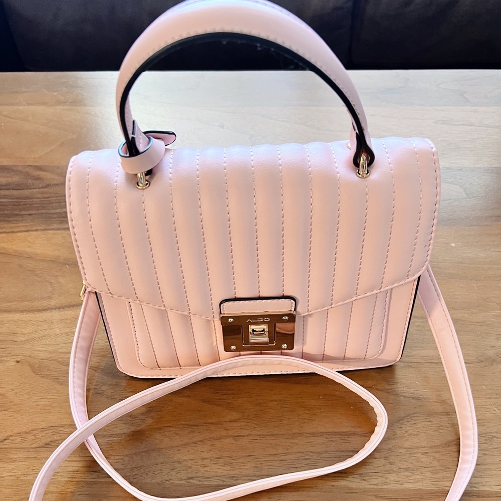 Aldo Pink satchel/crossbody
